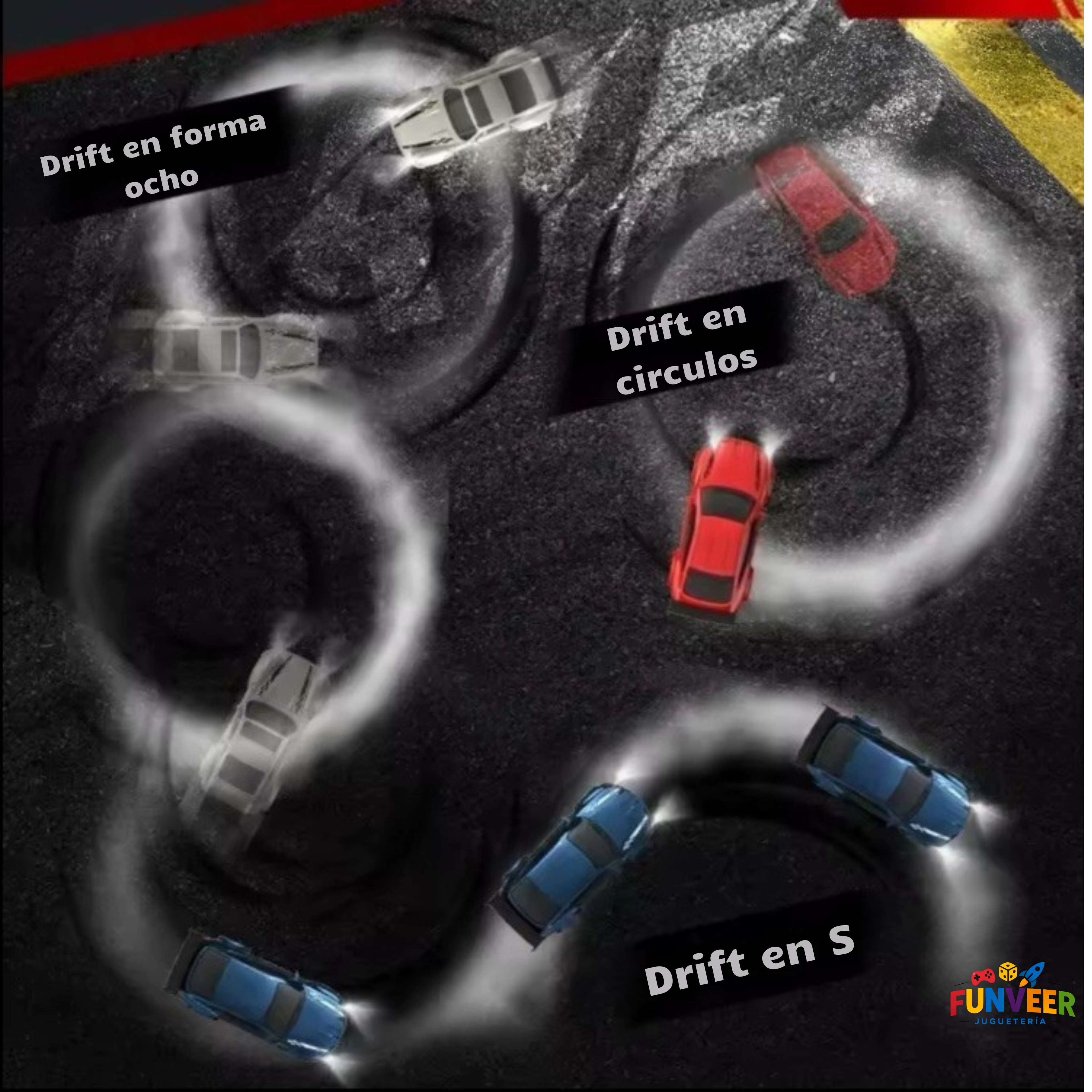 Mini Coche Teledirigido Drift